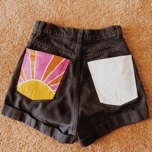 Revamped high waisted shorts